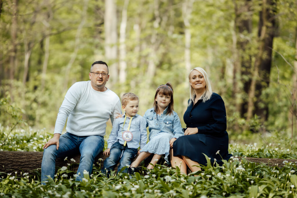 Fotograf na sesje rodzinną, sesja wiosenna, sesja plenerowa Śląsk, Katowice, Dąbrowa Górnicza, Zawiercie